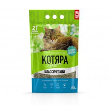 НАПОЛНИТЕЛЬ "КОТЯРА" Д/КОШЕК 10л (КОМКУЮЩИЙСЯ) ПАКЕТ 