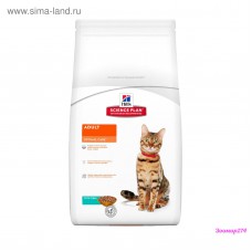 Hill's Science Plan Optimal Care корм для кошек от 1 до 6 лет с тунцом.