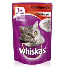 WHISKAS® «Крем-суп в ассортименте» 85 г