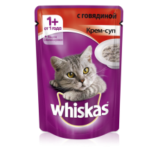 WHISKAS® «Крем-суп в ассортименте» 85 г