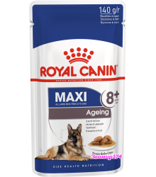 Royal Canin (Роял канин) Maxi Ageing 8+ Полнорационный влажный корм для стареющих собак крупных размеров в возрасте старше 8 лет (140гр.)