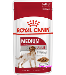 Royal Canin (Роял канин) Medium Adult Полнорационный корм для взрослых собак средних размеров (весом от 10 до 25 кг) в возрасте от 12 месяцев до 10 лет (140гр.)