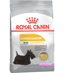 Royal Canin (Роял канин) Mini Dermacomfort  Корм для собак с раздраженной и зудящей кожей