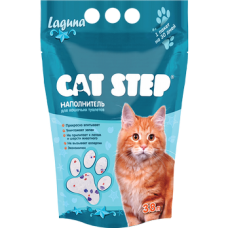 Cat Step наполнитель Laguna силикагелевый 3,8л