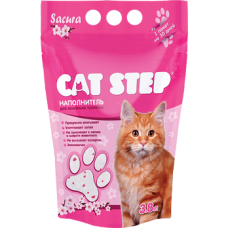 Cat Step наполнитель Sacura силикагелевый 3,8л