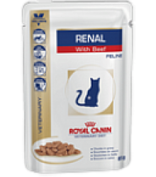 Royal Canin (Роял Канин)  Renal (говядина, пауч) Диета для кошек при хронической почечной недостаточности