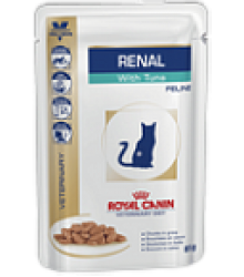 Royal Canin  (Роял Канин) Renal (тунец, пауч) Диета для кошек при хронической почечной недостаточности